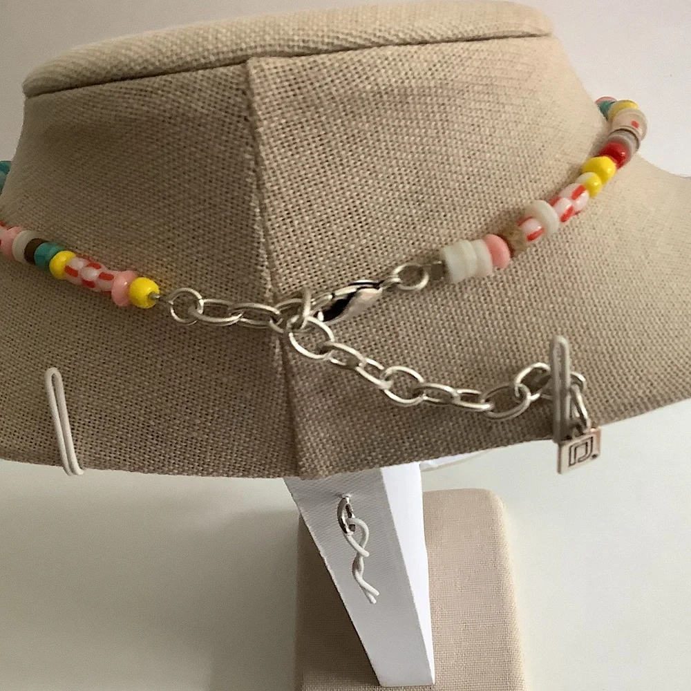 DANNIJO Surf Beaded Necklace New - Picture 3 of 3